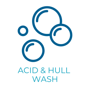 Acid Washed Pontoons & Hull Wash